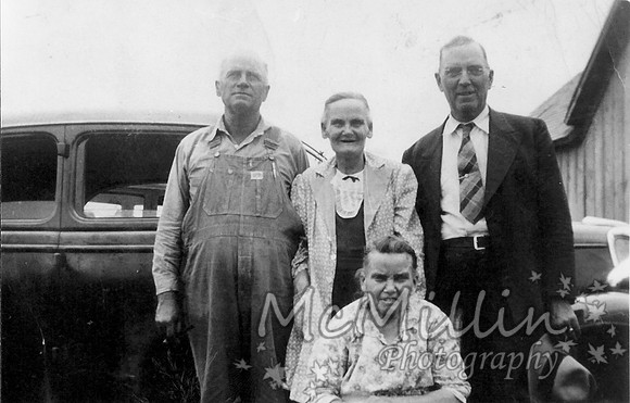 1935ish my great grand Hiram Mc on left