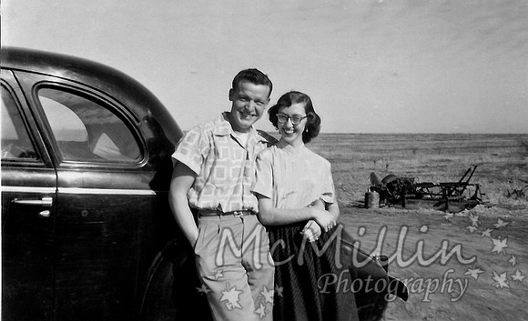 1950ish Mom and Dad dating 1