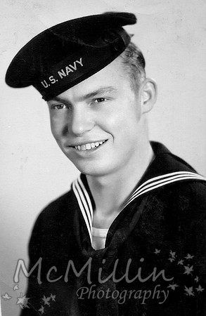 1950ish Murray McMillin in Navy