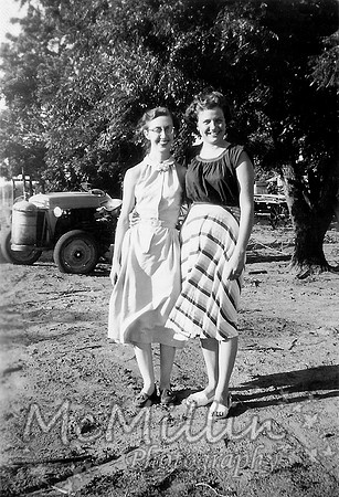 1950ish mom with friend