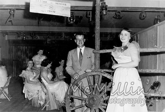 1951 Melvin Mc senior prom