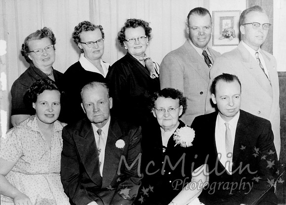 1955ish Meeks Family (Beatrice McMillin)