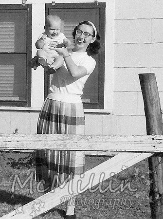 1956 When I was born My Mom