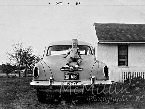 1957 me on Studebaker