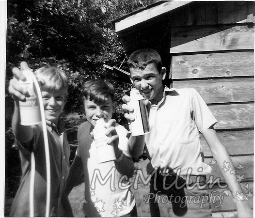 1966 cousin Mark and Kenneth at camp