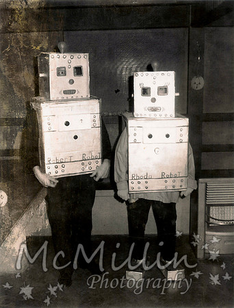 1965ish Melvin and Lois McMillin robots