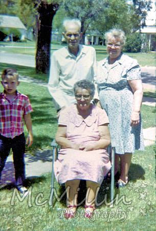 1970ish Clarence Beatrice and mother