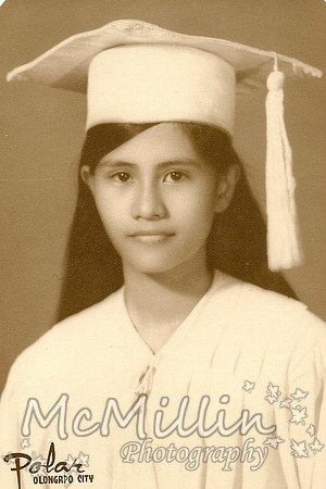 1971 High School Grad Photo Lita