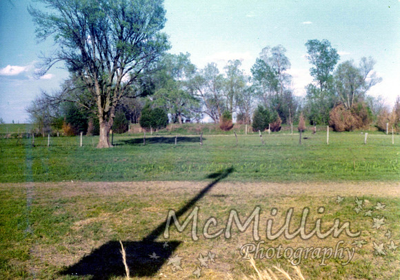 1974 Ada behind backyard