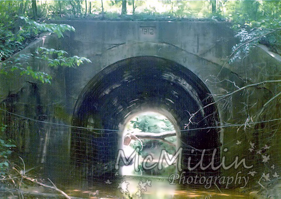 1974 pic train track tunnel stomping grounds