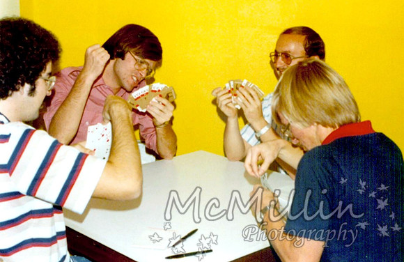 1977 college David Bill Tom Me