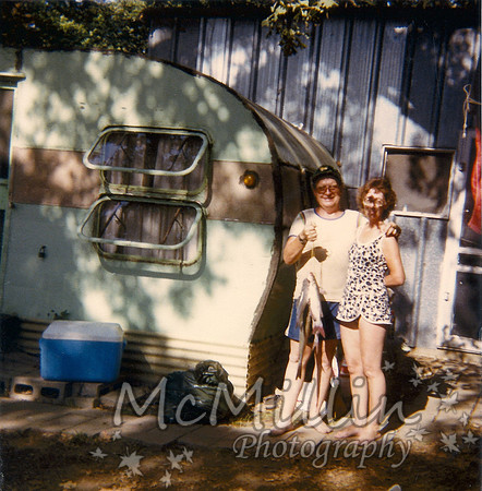 1980ish Melvin and Lois M at lake trailer house