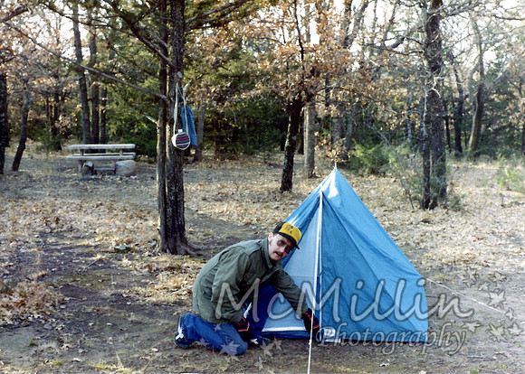 1981 Elk Mnt camping me