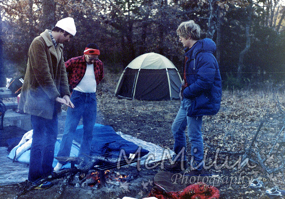 1981 Elk Mnt camping Randy me Mike