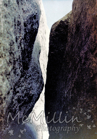 1981 Elk Mnt climbing The Chimney