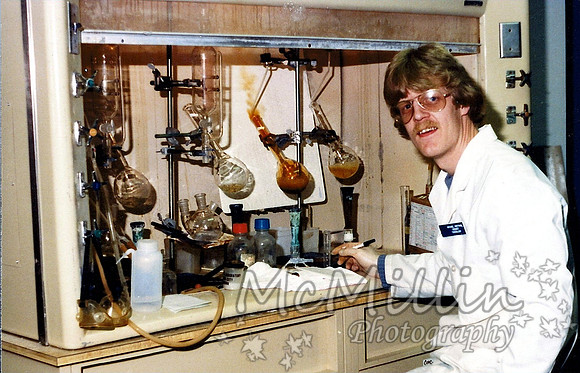 1982 Med Arts Lab Mike Hoffman digesting