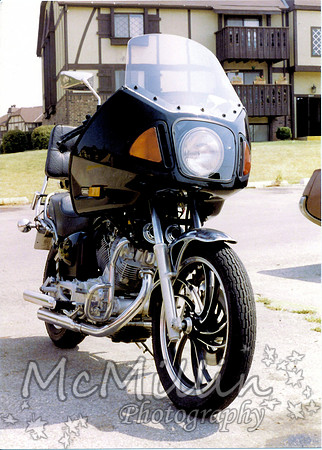 1982 my 1981 Yahmaha Virago at Pheasant Run