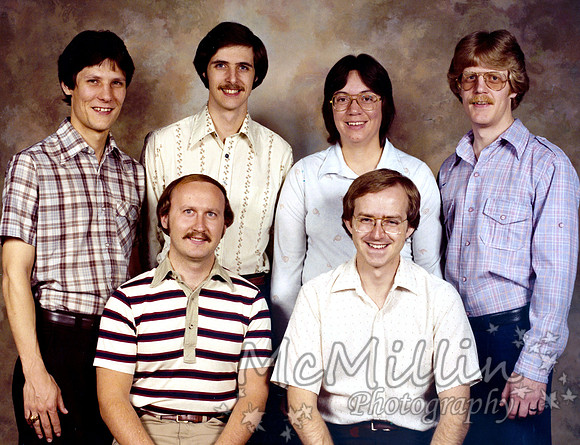 1982 Med Arts Lab Steve Randy Linda Mike Me Gordon