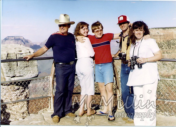 1983 grand canyon dad deena david mark pam