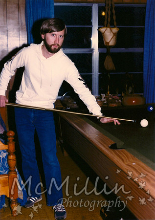 1983ish picture of me with folks pool table
