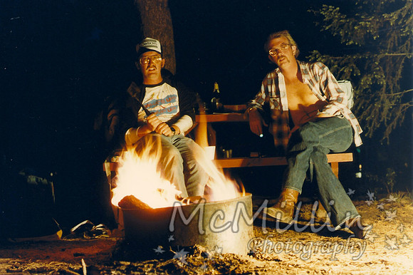 1983ish trip to Vale Co with Mikie camping