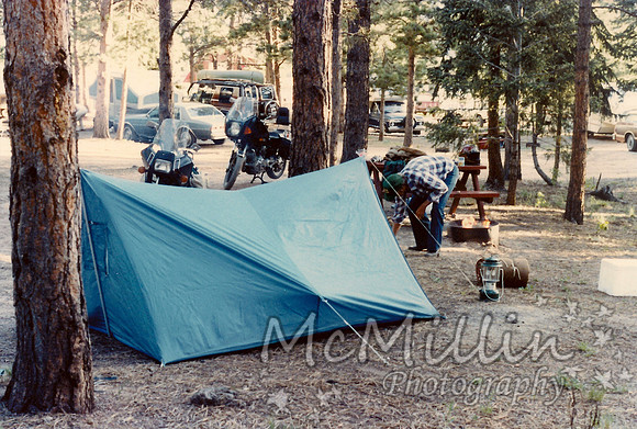 1983ish trip to Vale Co camping near Pikes Peak