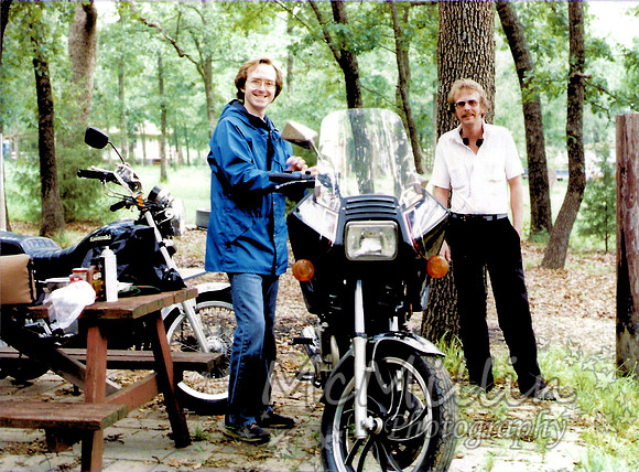 1984ish Lake Texhoma Gordon and Mike
