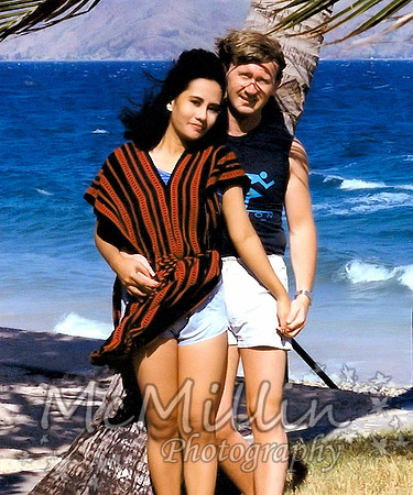 1985 Lita and Rick at Grande Island
