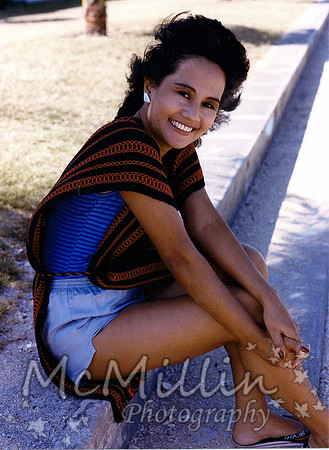 1985 Lita in PI at Grande Island
