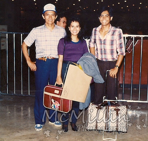 1986 Dad and Eddie sent me off for USA