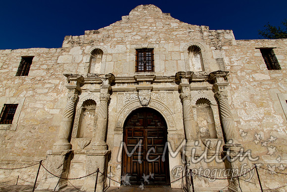 The Famous Texas Alamo, in San Antonio.