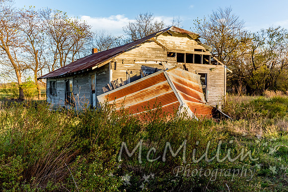Old Oklahoma Farm House