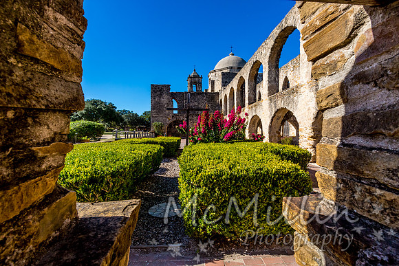 The Historic Old West Spanish Mission San Jose, Founded in 1720,