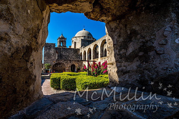 The Historic Old West Spanish Mission San Jose, Founded in 1720,
