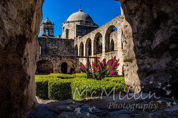 The Historic Old West Spanish Mission San Jose, Founded in 1720,