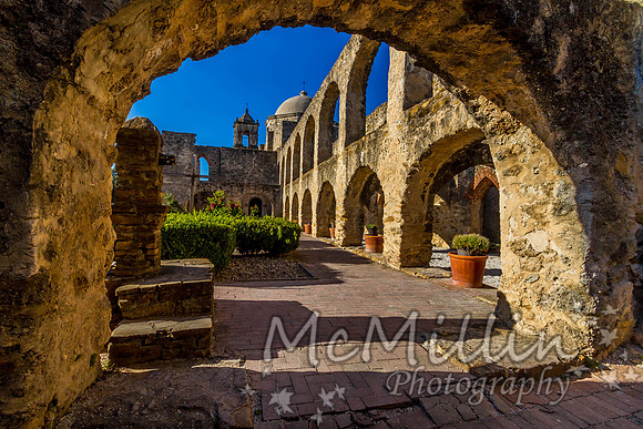 The Historic Old West Spanish Mission San Jose, Founded in 1720,
