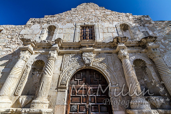 The Famous Texas Alamo, in San Antonio.
