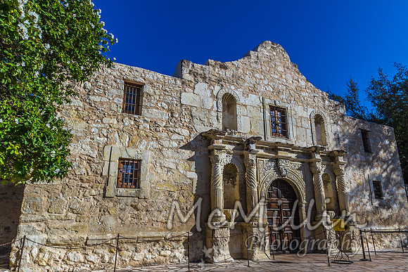 The Famous Texas Alamo, in San Antonio.