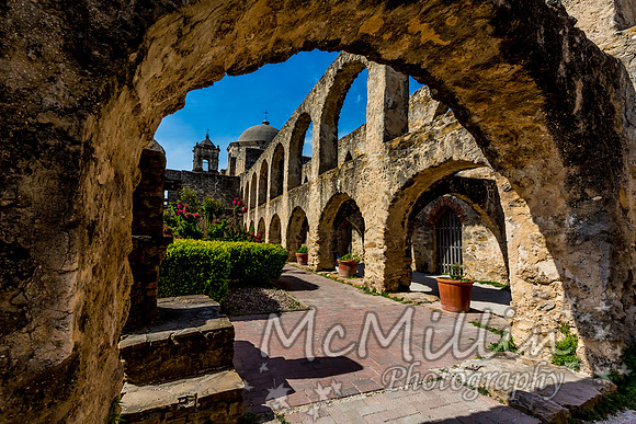 The Historic Old West Spanish Mission San Jose, Founded in 1720,