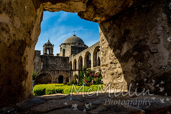 The Historic Old West Spanish Mission San Jose, Founded in 1720,