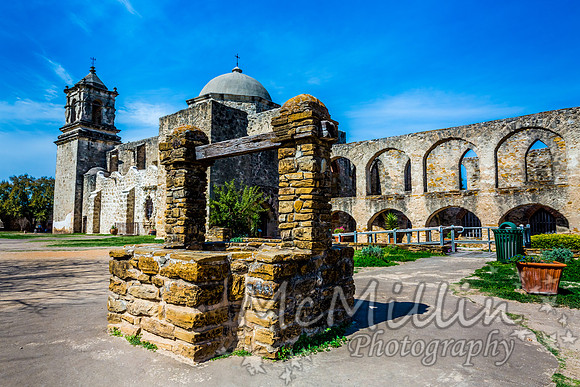 The Historic Old West Spanish Mission San Jose, Founded in 1720,