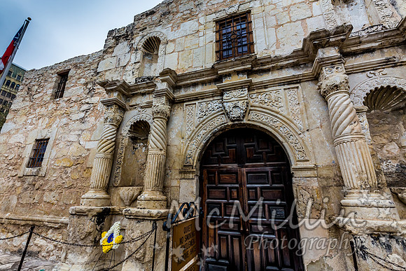 The Famous Texas Alamo, in San Antonio.